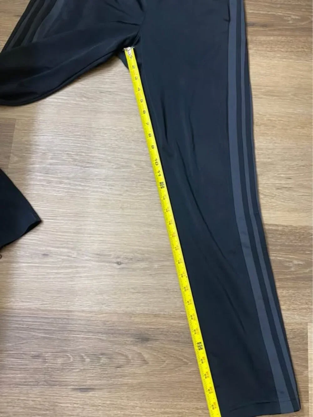 Adidas Men’s Black Primegreen 3-Stripe Tricot Soccer Track Pants Size Small